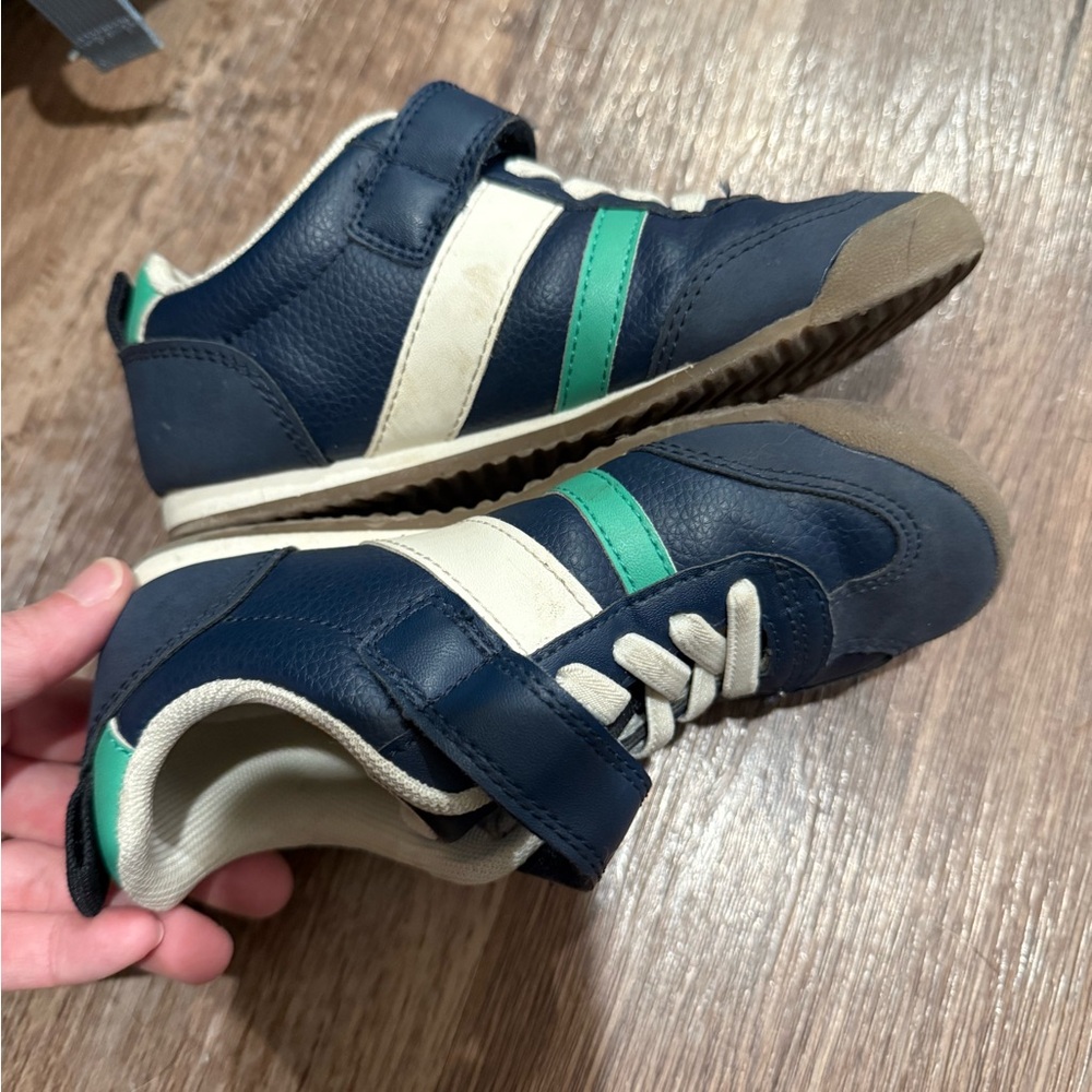 Kids Navy and Green H&M Sneakers